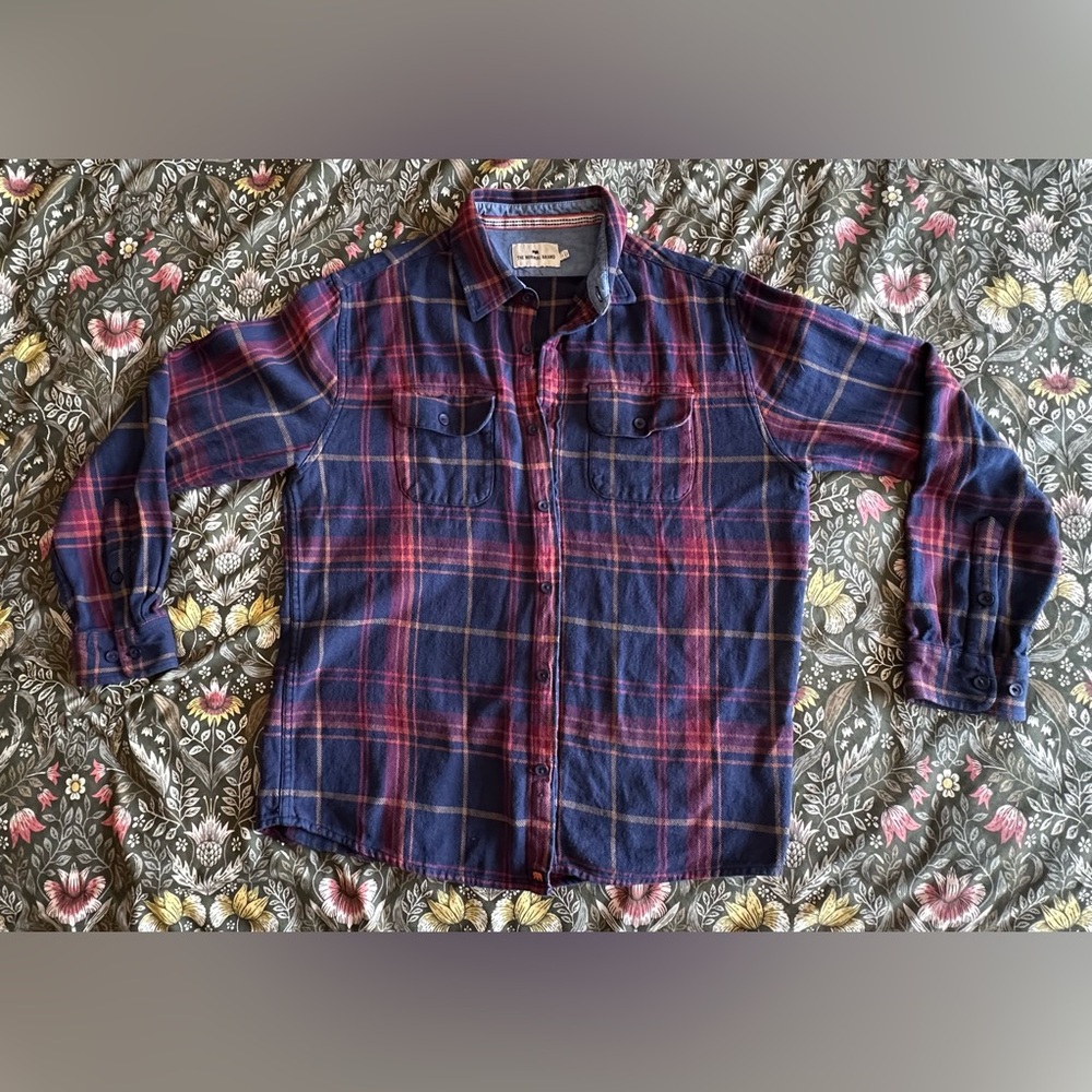 The Normal Brand Overshirt Cider Plaid Shirt